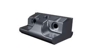 LINDNER Komet 2200/2800/Power Komet 2800 Oprawa noża na rotor - skrajna lewa/prawa