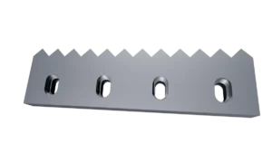 Młyn GENOX D2 Nóż stały zgarniający środkowy 396x110x33