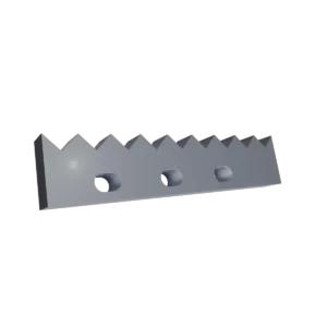 LINDNER Micromat SS 2500 (wersja 43×43) Nóż stały zgarniający boczny z fasolkami 495x106x47