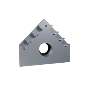 LINDNER Micromat 2200/2800 (wersja 43x43) Nakładka wymienna do korpusu noża stałego 57,5x50x11 - z węglikami - prawa/lewa