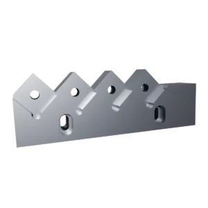 SHREDDER Korpus noża stałego 400x135,5x57,5 - boczny prawy/lewy ( projekt pod nakładki wymienne)