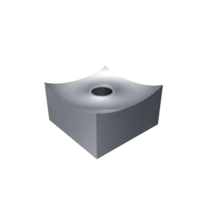 VECOPLAN VAZ/TEREX/VNZ Nóż obrotowy 80x80x45 M24 koronowy