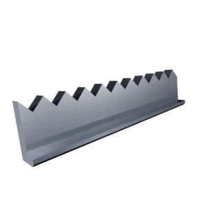 VECOPLAN VAZ 1800 podstawa noża stałego lewa 448x100x43